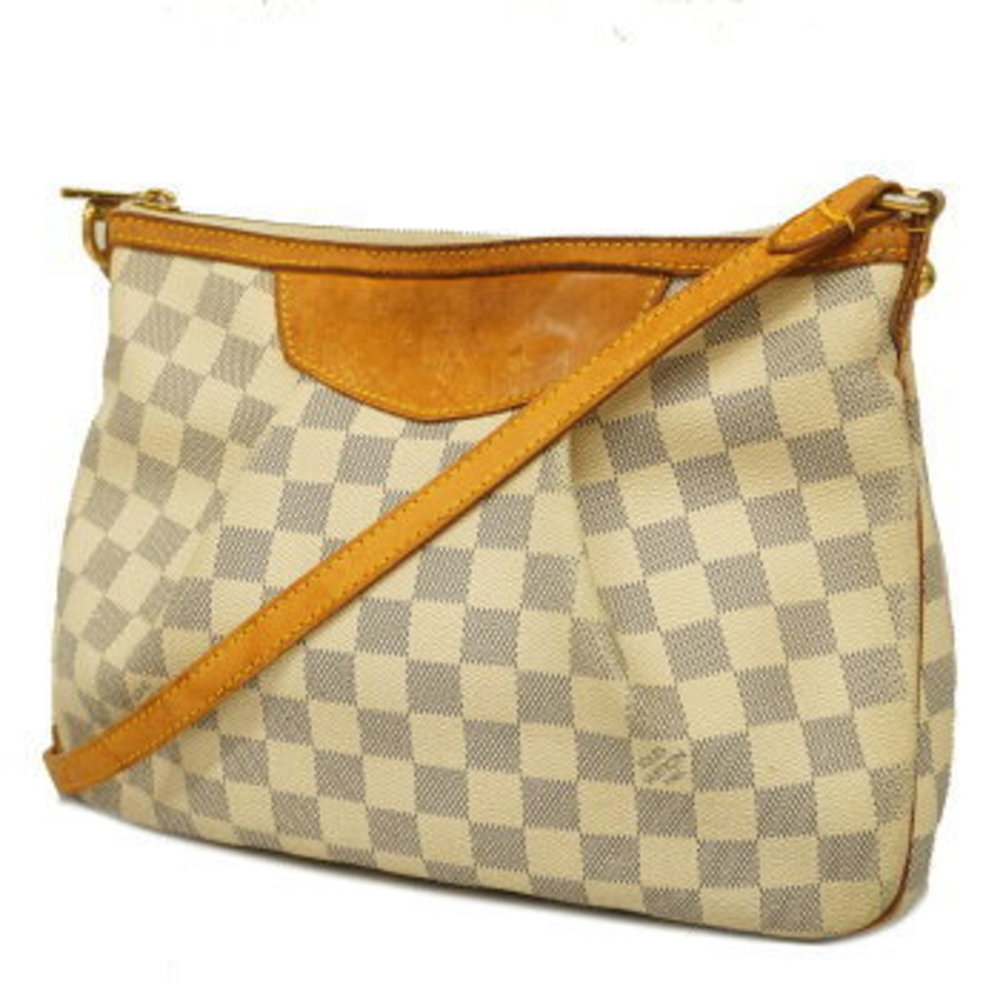 Louis Vuitton Damier Azur Siracusa PM Shoulder Bag